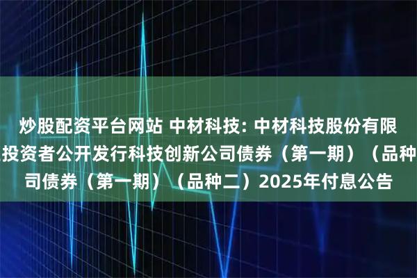 炒股配资平台网站 中材科技: 中材科技股份有限公司2024年面向专业投资者公开发行科技创新公司债券（第一期）（品种二）2025年付息公告