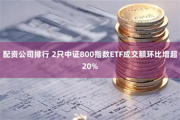 配资公司排行 2只中证800指数ETF成交额环比增超20%
